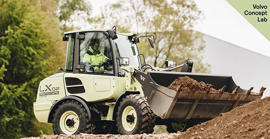 Volvo CE unveils electric compact wheel loader concept
