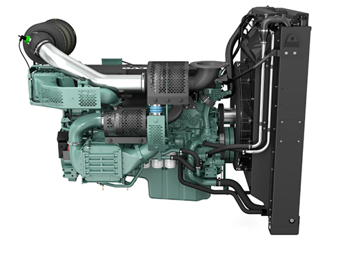ولوو پنتا موتورهای تولید برق تا 800 KVA را راه اندازی میکند