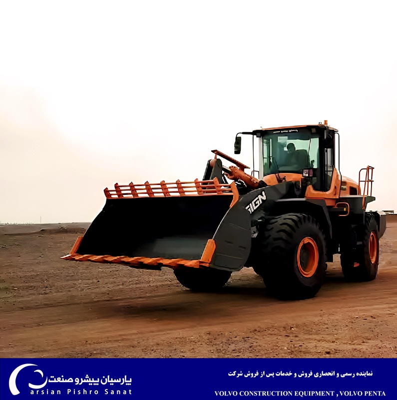 لودرهای انساین با گیربکس اتوماتیک ZF4BP210