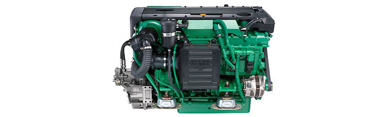 موتور دریایی مدل ولوو D4-180